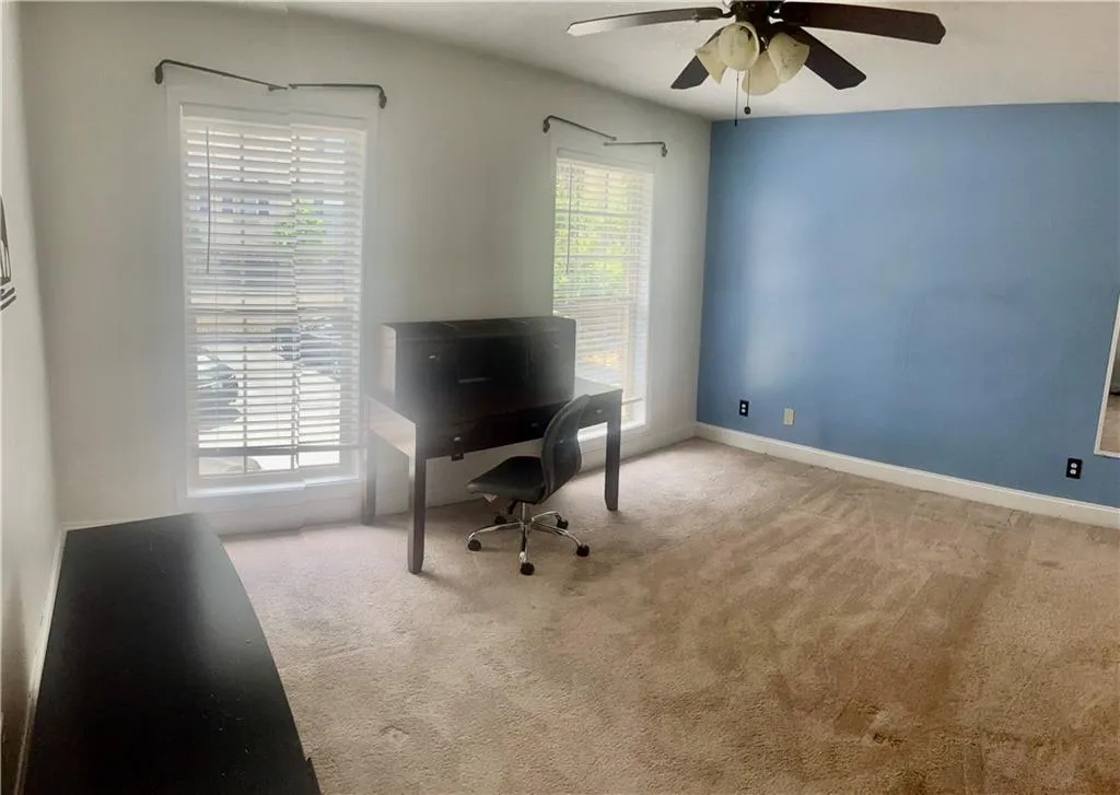 Plenty of natural light in additional bedroom