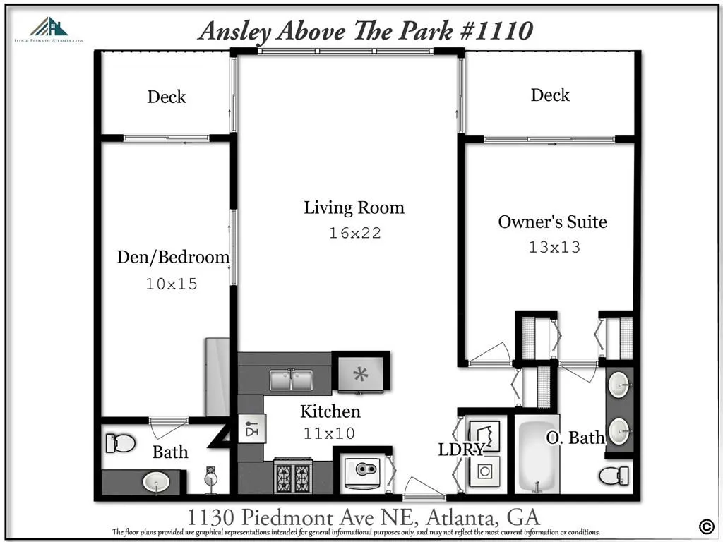 1130 Piedmont Avenue Ne Unit 1110, Atlanta, Georgia 30309, 2 Bedrooms Bedrooms, ,2 BathroomsBathrooms,Residential,Sold,1130 Piedmont Avenue Ne Unit 1110,5977117
