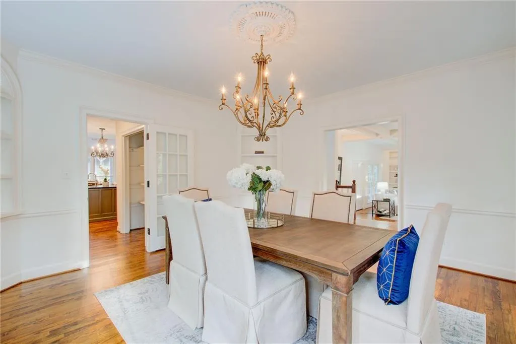 Beautiful dining room