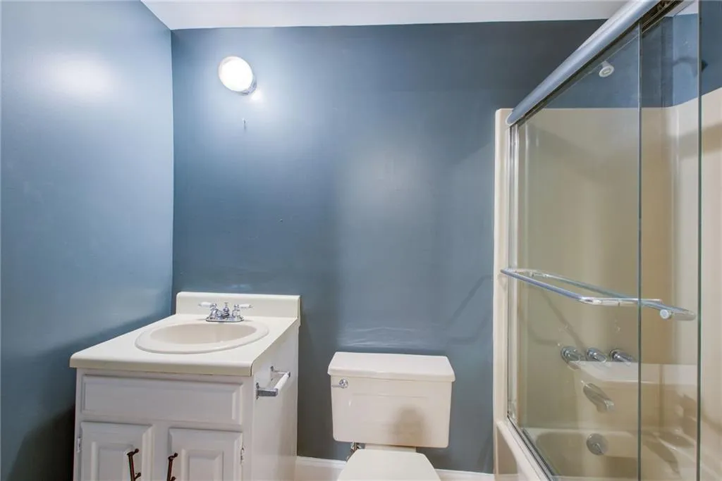 Terrace level has a full bathroom