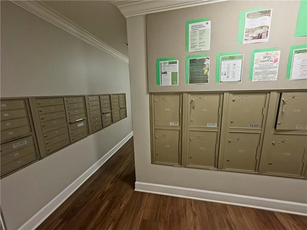View of home's community featuring mail area