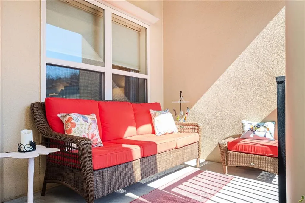 Balcony with outdoor lounge area