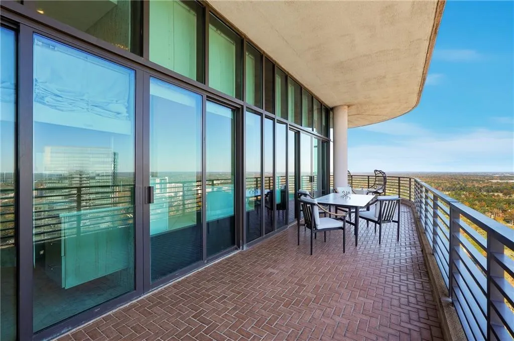 Elevated balcony that captures sweeping skyline views and brings the city’s energy right to your doorstep.