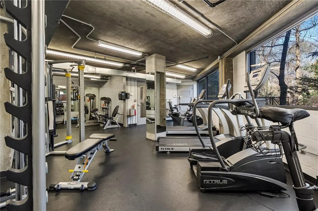 View of exercise room