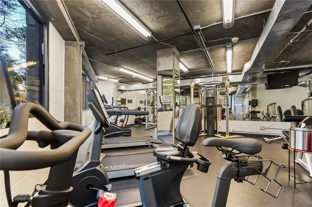 View of exercise room