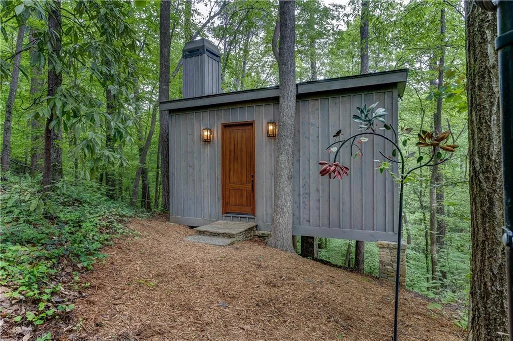 View of art studio/office