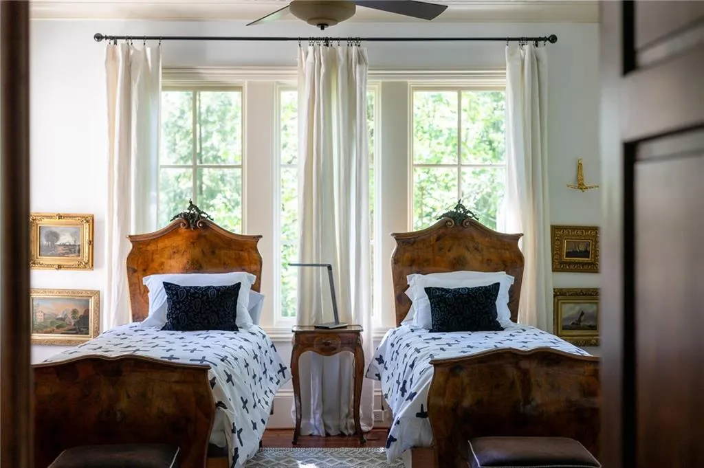 Guest bedroom two featuring a wealth of natural light