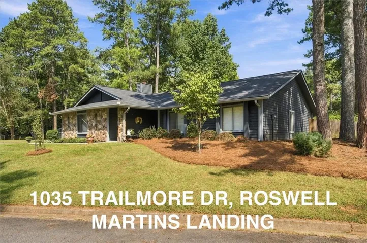Beautiful Corner lot home with Stone Facia and cedar siding exterior with a brand new roof.