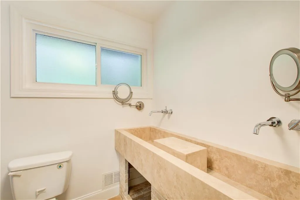 Bathroom with toilet