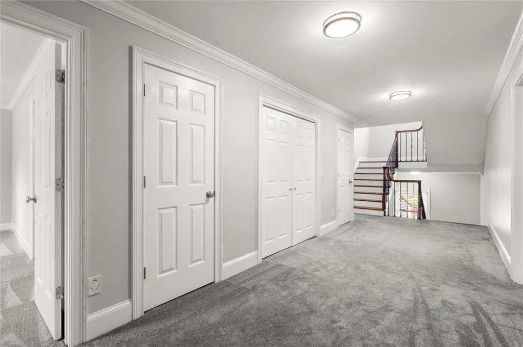 Bedroom level hallway