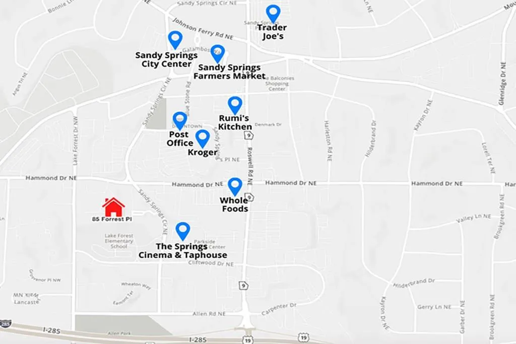 85 Forrest Place, Sandy Springs, Georgia 30328, 3 Bedrooms Bedrooms, ,2 BathroomsBathrooms,Residential,Sold,85 Forrest Place,6871666