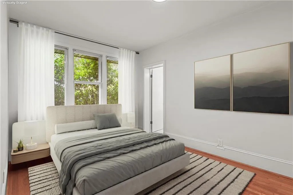 Huge primary bedroom.