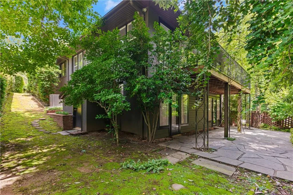 Back of house.