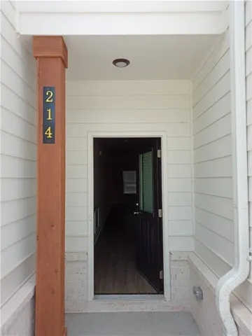Entrance to property