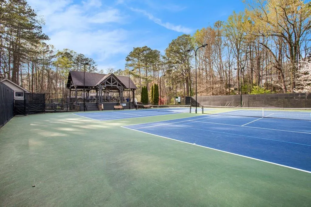 Tennis courts