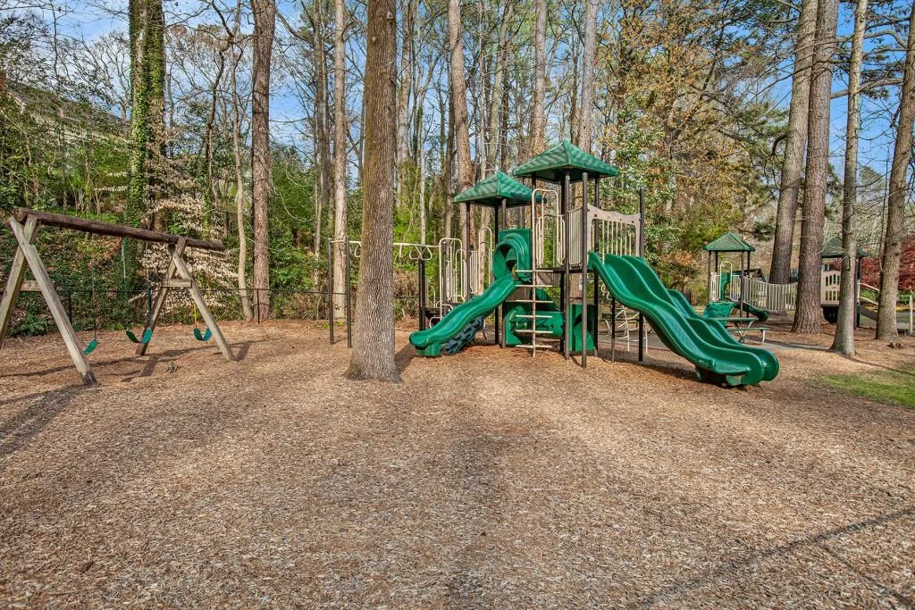 Playground enjoyed by kids and parents too