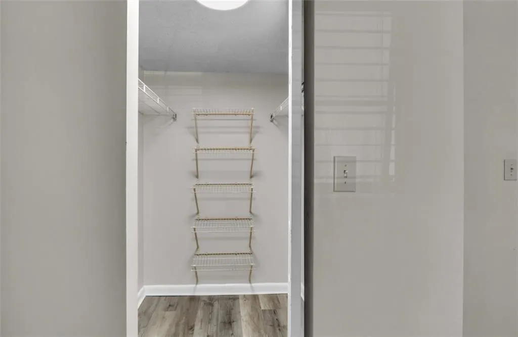 Spacious closet