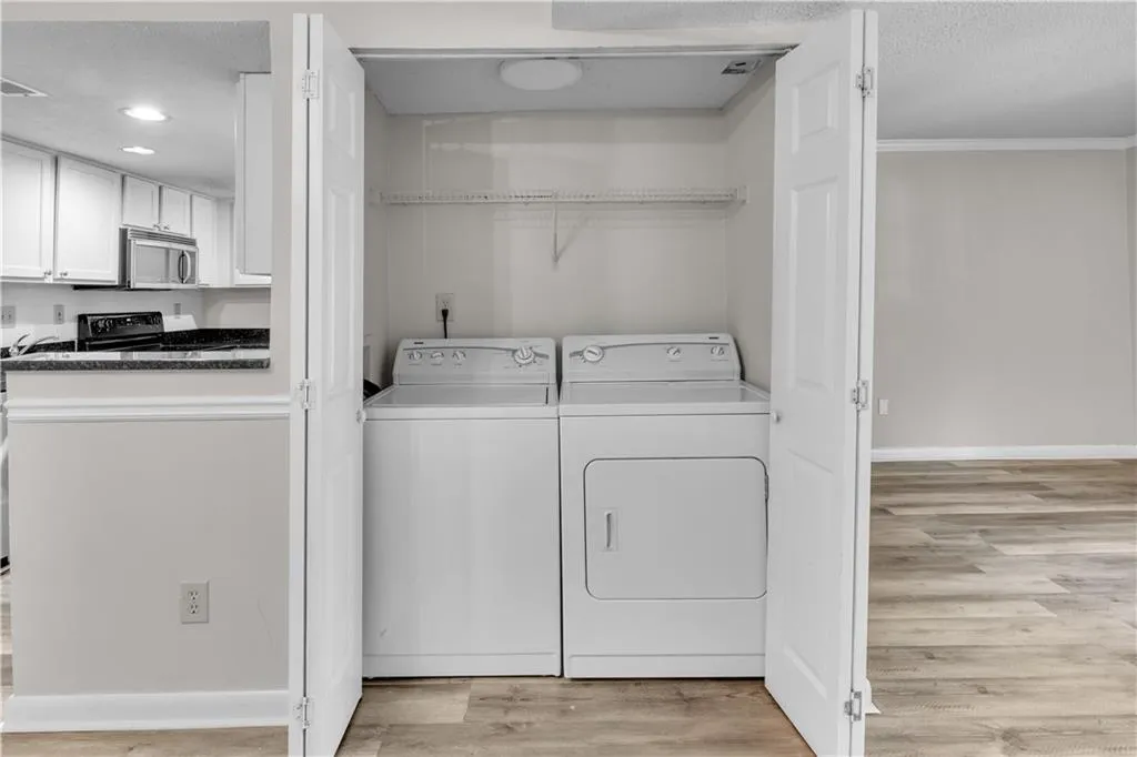 Laundry Room with Washer and Dryer
