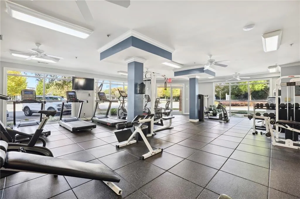Fitness club with state of the art equipment