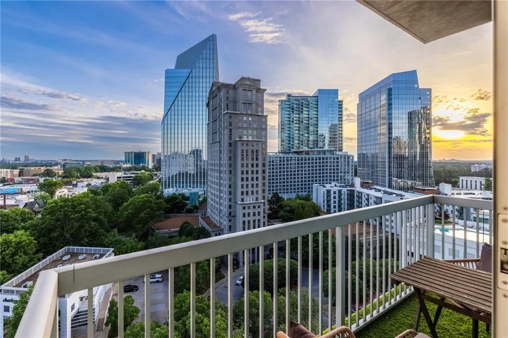 Gorgeous sunset view from your balcony!