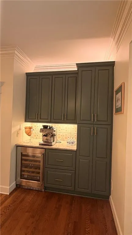 Coffee Station in the kitchen