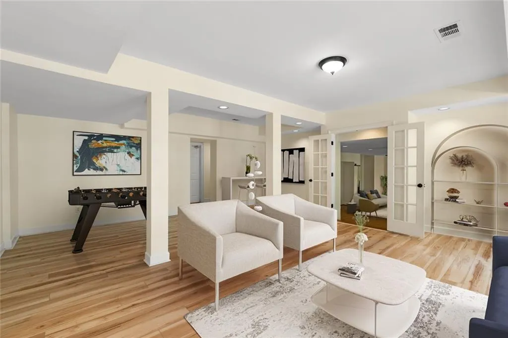 Virtually Staged Room in the Terrace Level
