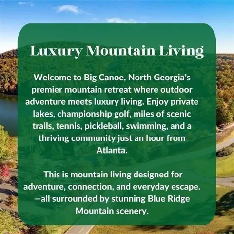 205 Muirfield Way, Big Canoe, Georgia 30143