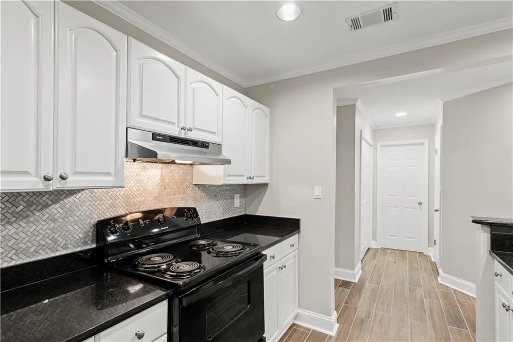 White cabinets