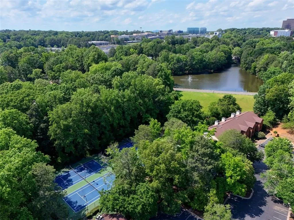 Aerial View of Dunwoody Springs Community