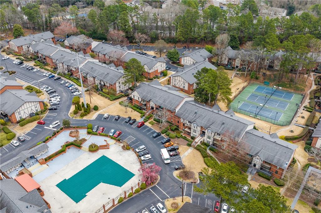 View of aerial view
