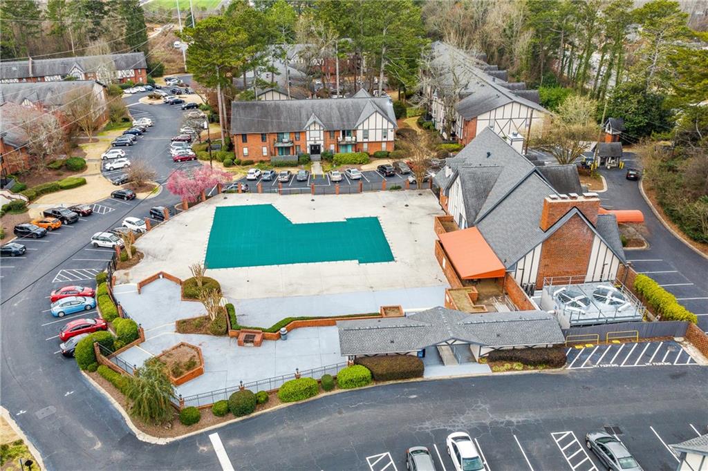View of birds eye view of property