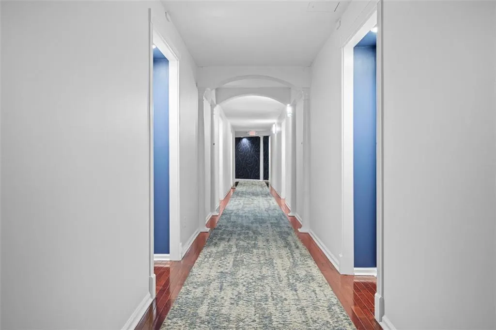 Recently Renovated Hallways