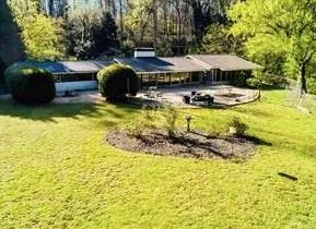 View of back yard