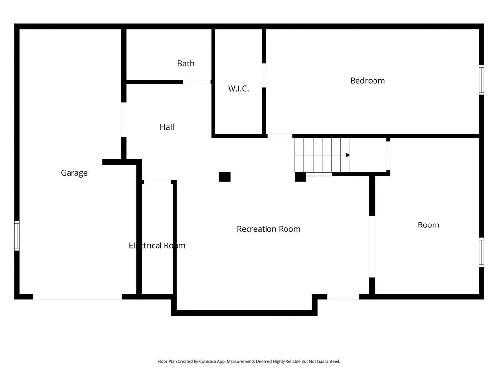 View of floor plan / room layout