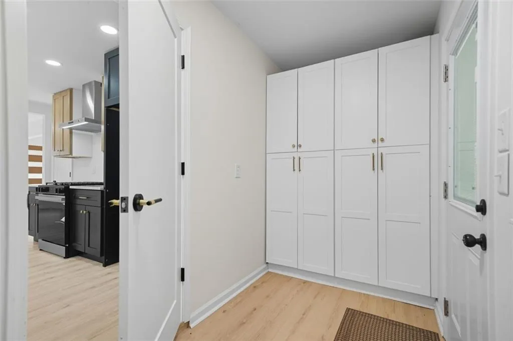 Second Pantry and Laundry storage