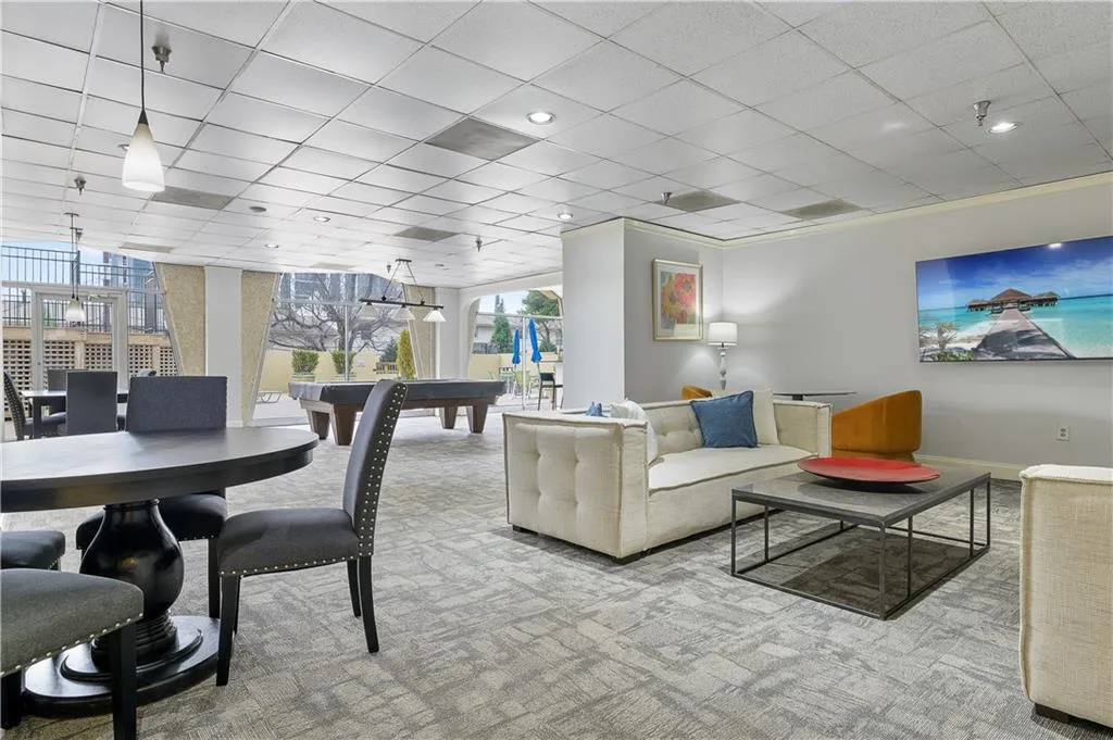 Enjoy the clubroom by yourself or host a party.