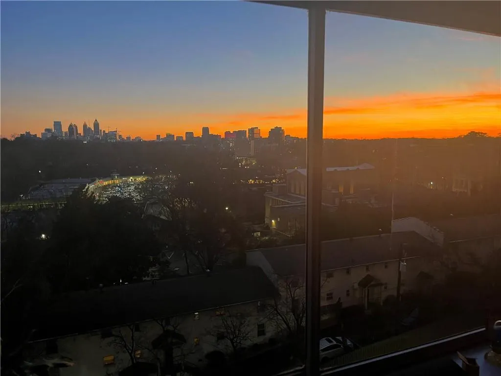 Breathtaking sunset view