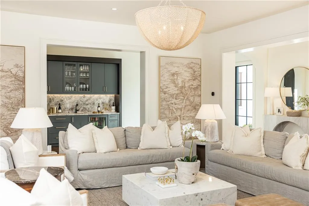 Living room to bar