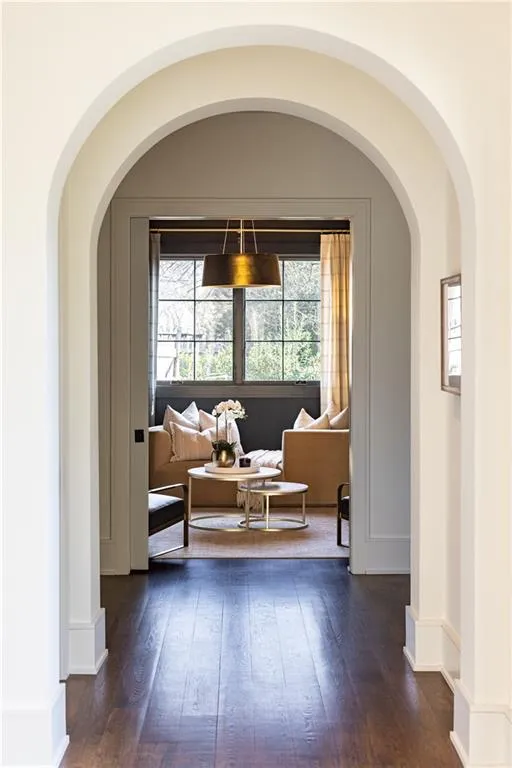 Hallway to office