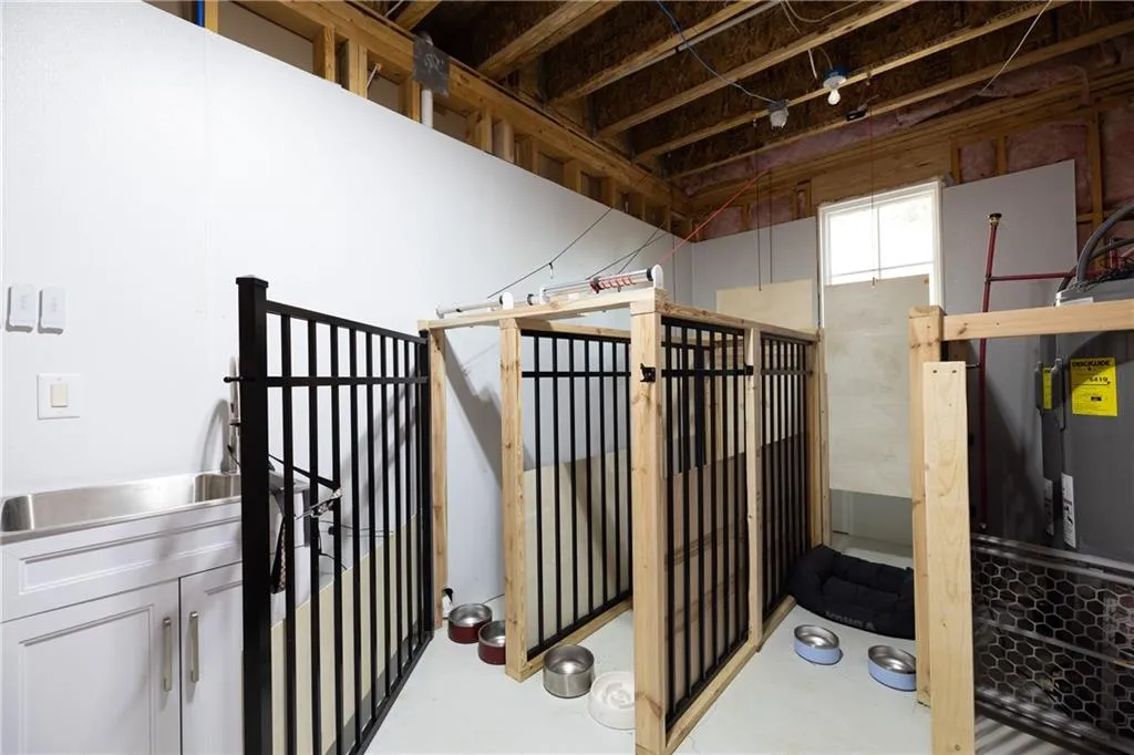 Remotely operated dog kennel and doors to backyard
