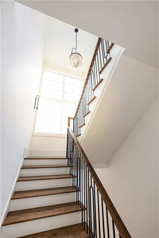 Stairway to second floor