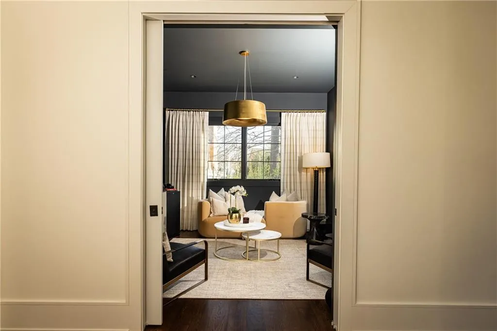 Doorway to office