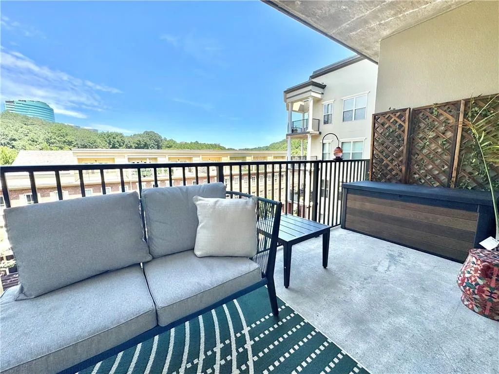 Balcony with outdoor lounge area