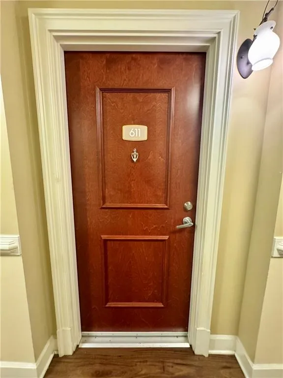 Entrance to property