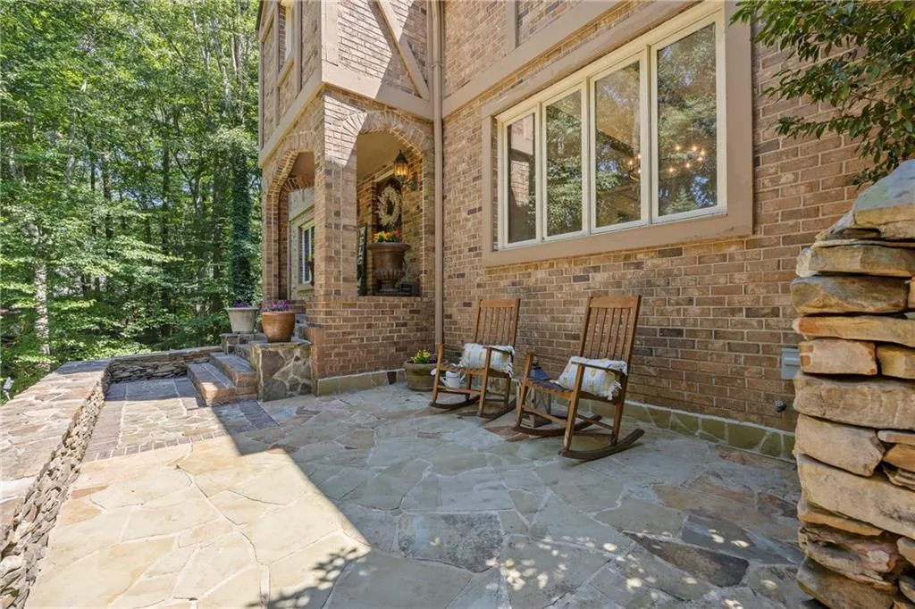 View of patio