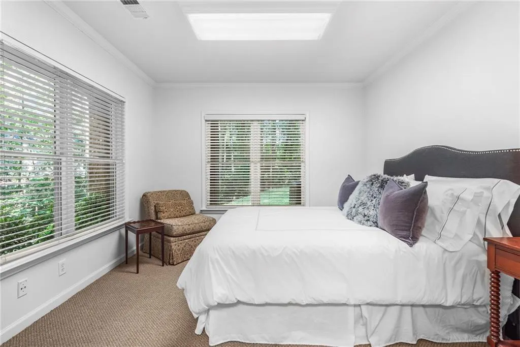 Terrace-level Bedroom with plenty of natural light Terrace-level Bedroom with plenty of natural light