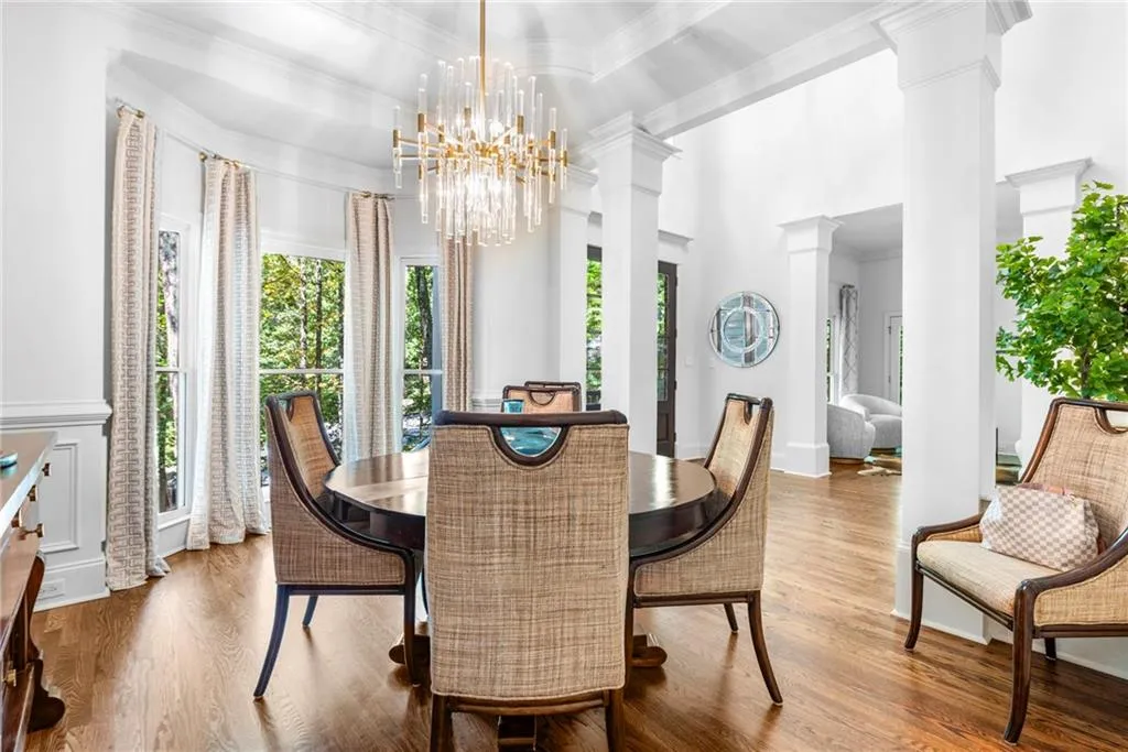 Dining area featuring bay window and plenty of natural light Dining area featuring bay window and plenty of natural light