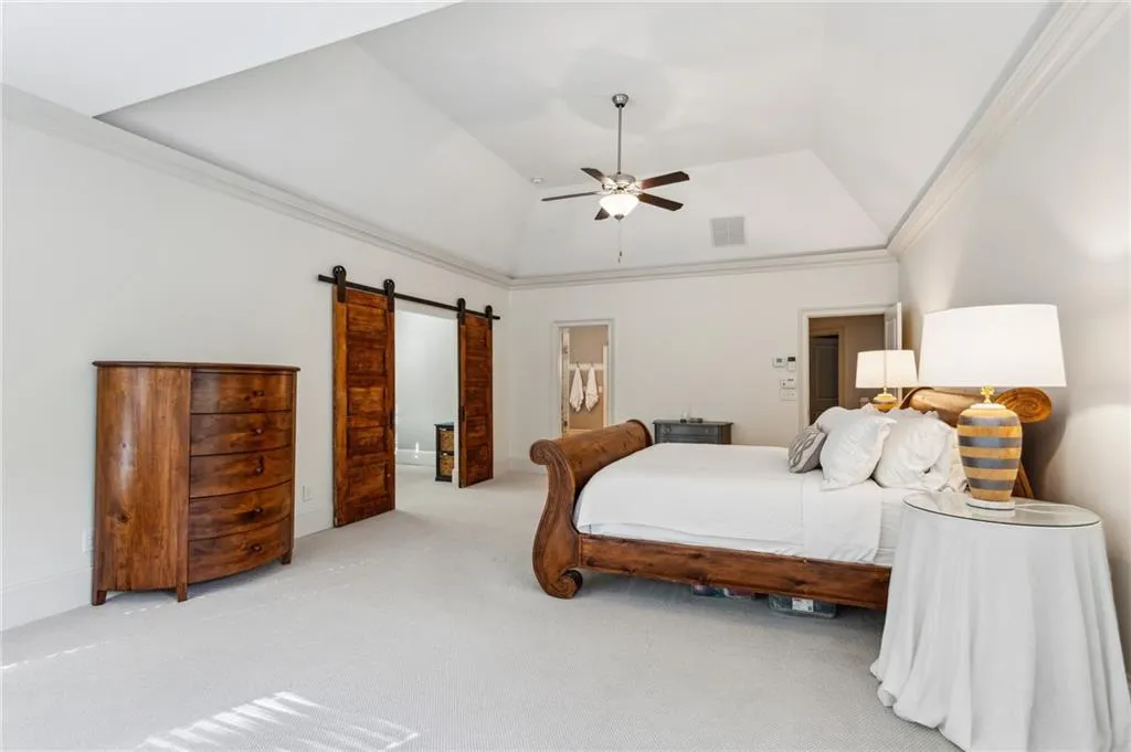 Primary bedroom suite