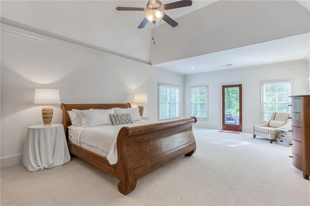Spacious Primary suite with sitting room and small balcony