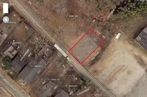 Aerial Map. Depicting the property boundary and surrounding features
